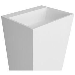 Умывальник Besco Vera UMD-V-WO 40x50x85 (White) Thumb