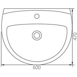 Lavoar Colombo Akcent 60 S12116000 (White) Thumb