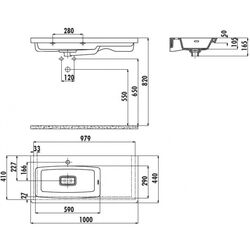 Умывальник Creavit Memory MY100 (White) Thumb