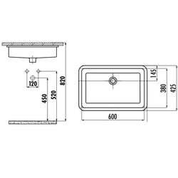 Lavoar Creavit TP760.00CB (Black/White) Thumb