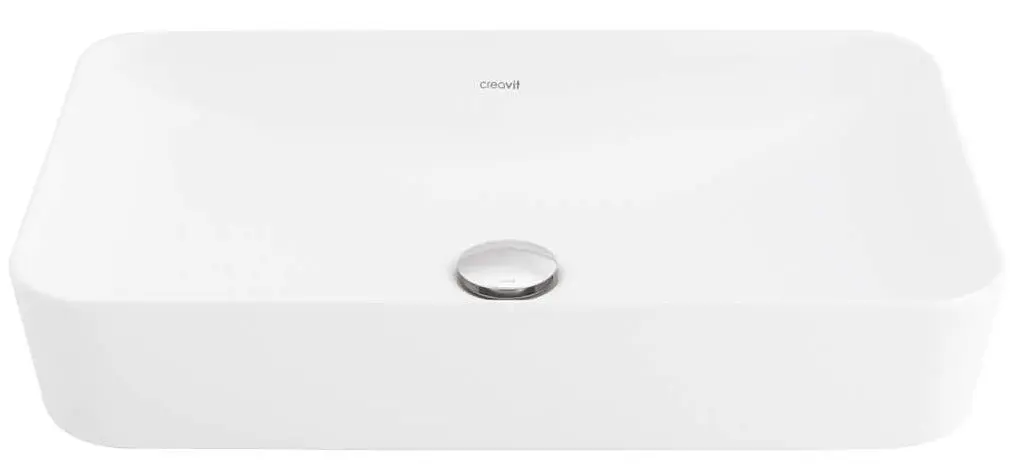 Умывальник Creavit Ultra UL060.00MB00E (Pearl White Matt)