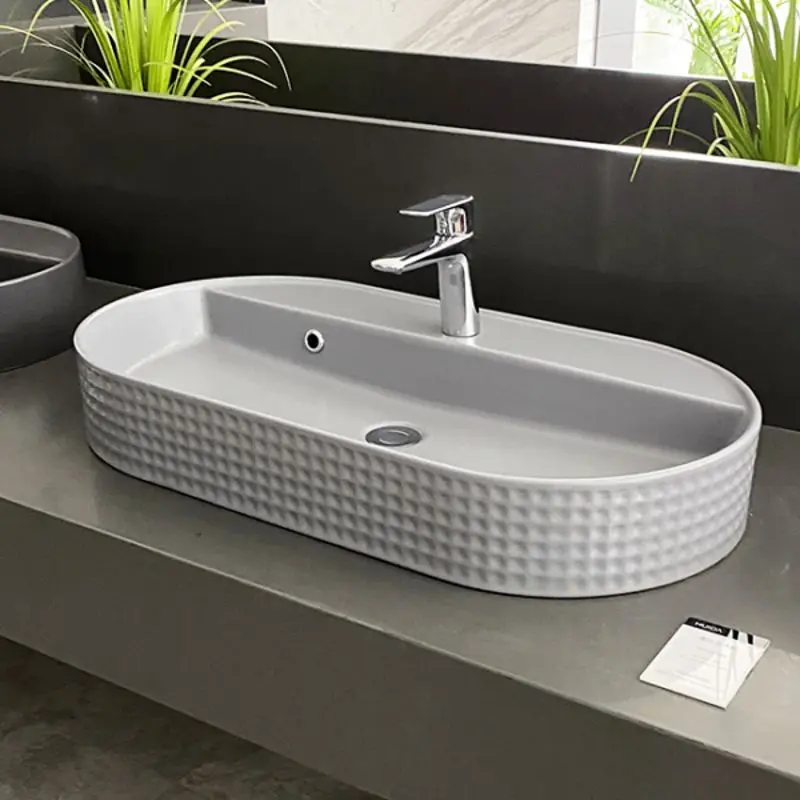 Lavoar pe blat Creo Art Vannity HDA076B (Grey) - 2