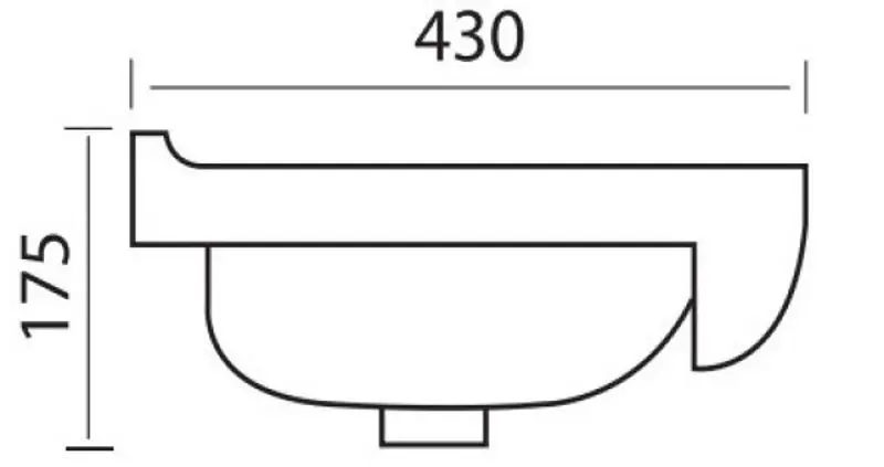 Умывальник Easil Roberto CAB4001-50 (White)