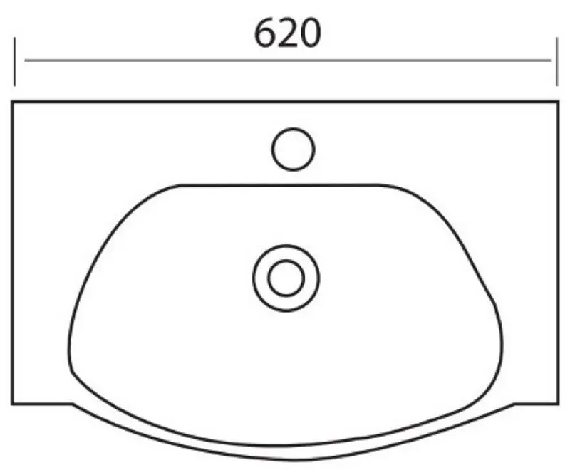 Умывальник Easil Roberto CAB4001-60 (White)