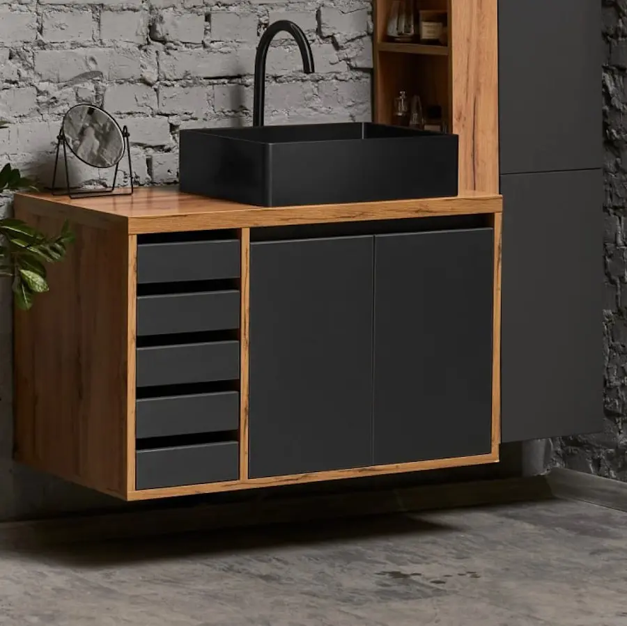 Умывальник Fabiano 48x37 (Black)