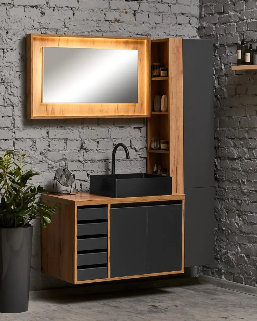 Умывальник Fabiano 48x37 (Black)