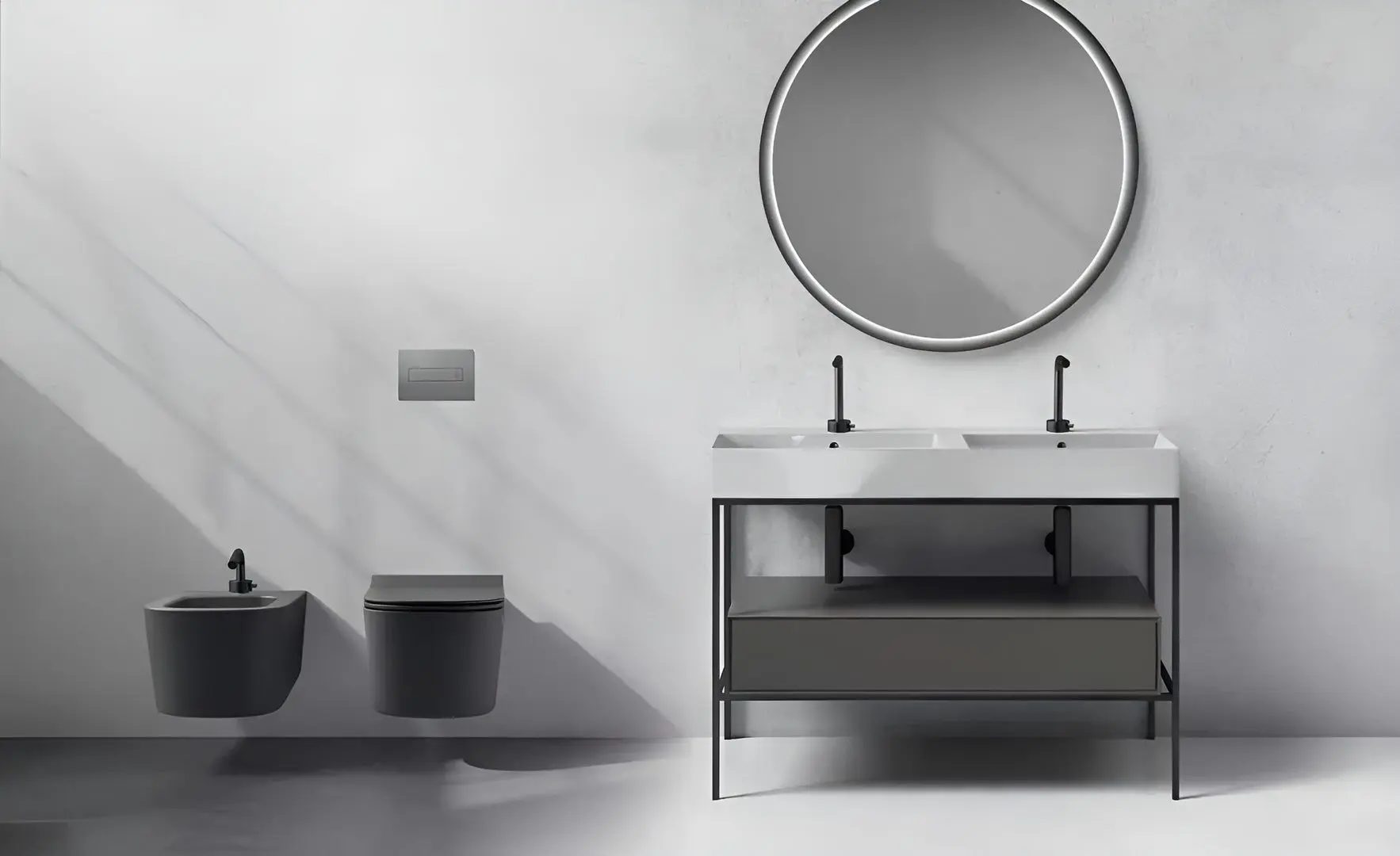 Lavoar Galassia MEG11 Pro 2F 1210x450 (White)