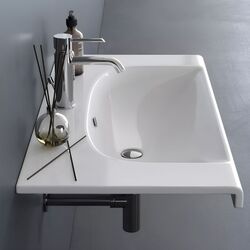 Умывальник Galassia Dream 1F 910x455 (White) Thumb