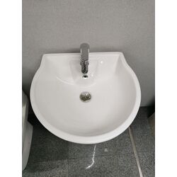 Умывальник с пьедесталом Gehler Celle 202 (White) Thumb