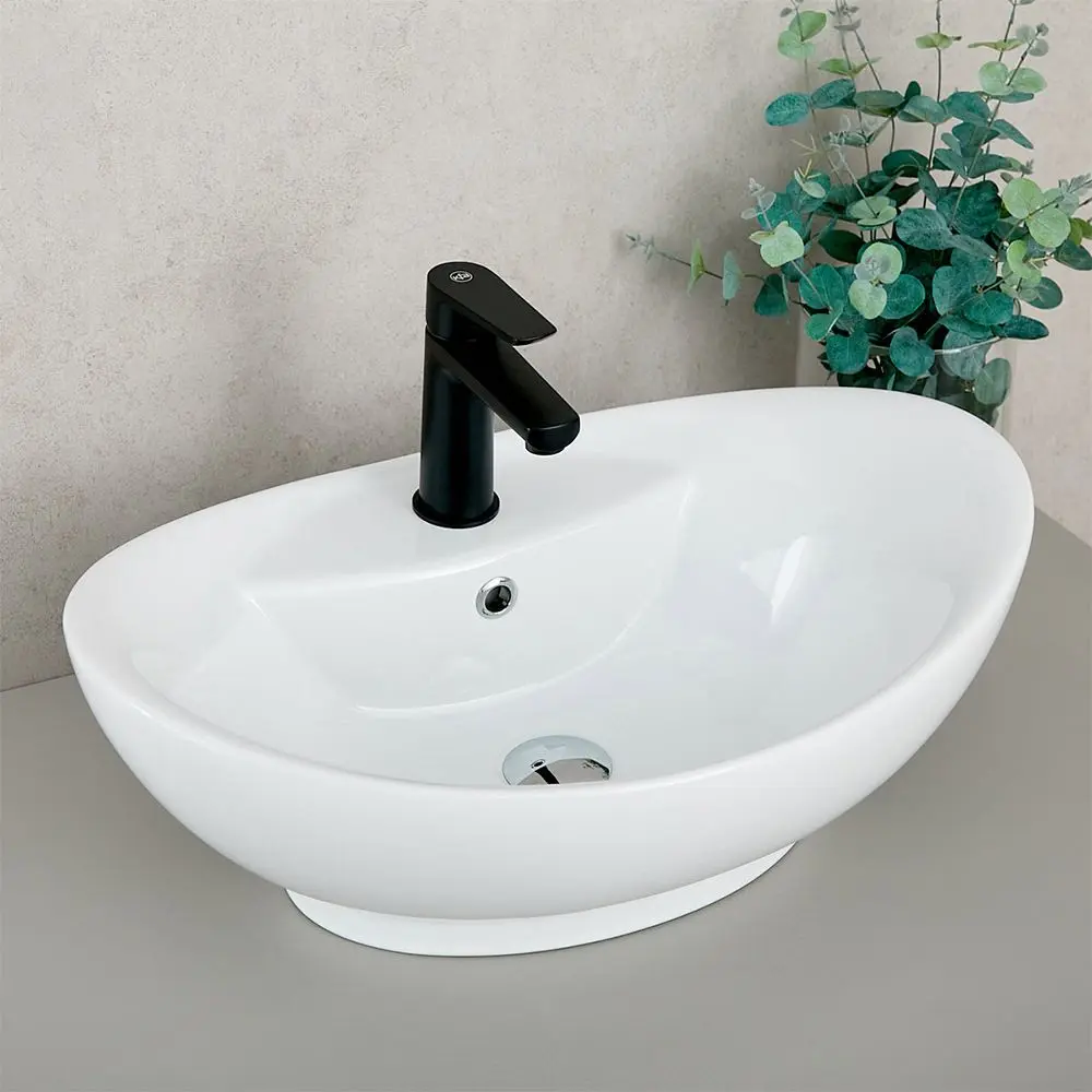 Lavoar Gural Vit Leona 610x410x215 (White) - 4