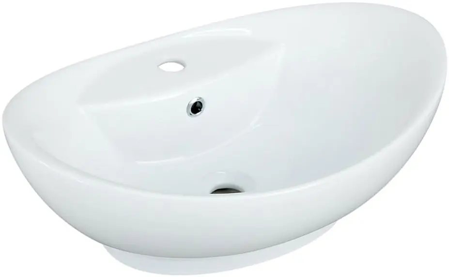 Lavoar Gural Vit Leona 610x410x215 (White)