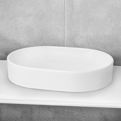 Lavoar Gural Vit Nova 580x425x300 (White) Thumb