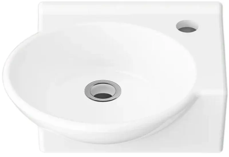 Умывальник Idevit Myra Mini Super Slim Art Vannity K0201-2505 Right (White)