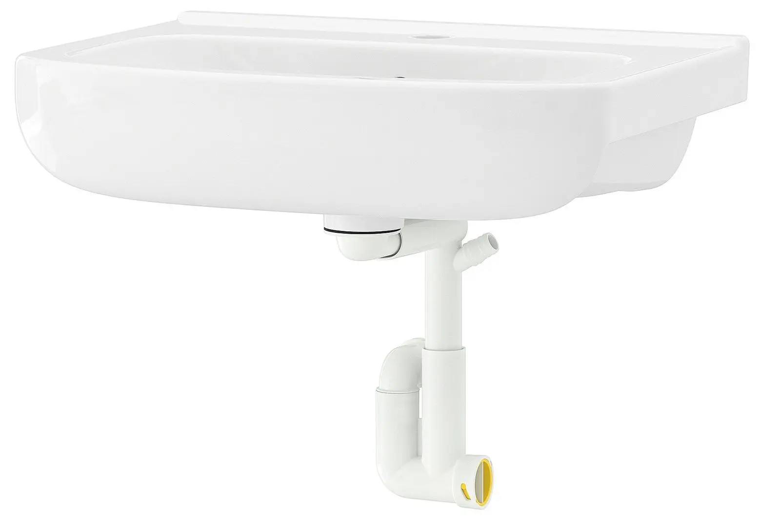 Умывальник Ikea Bjorkan с сифоном 54x40 (White)