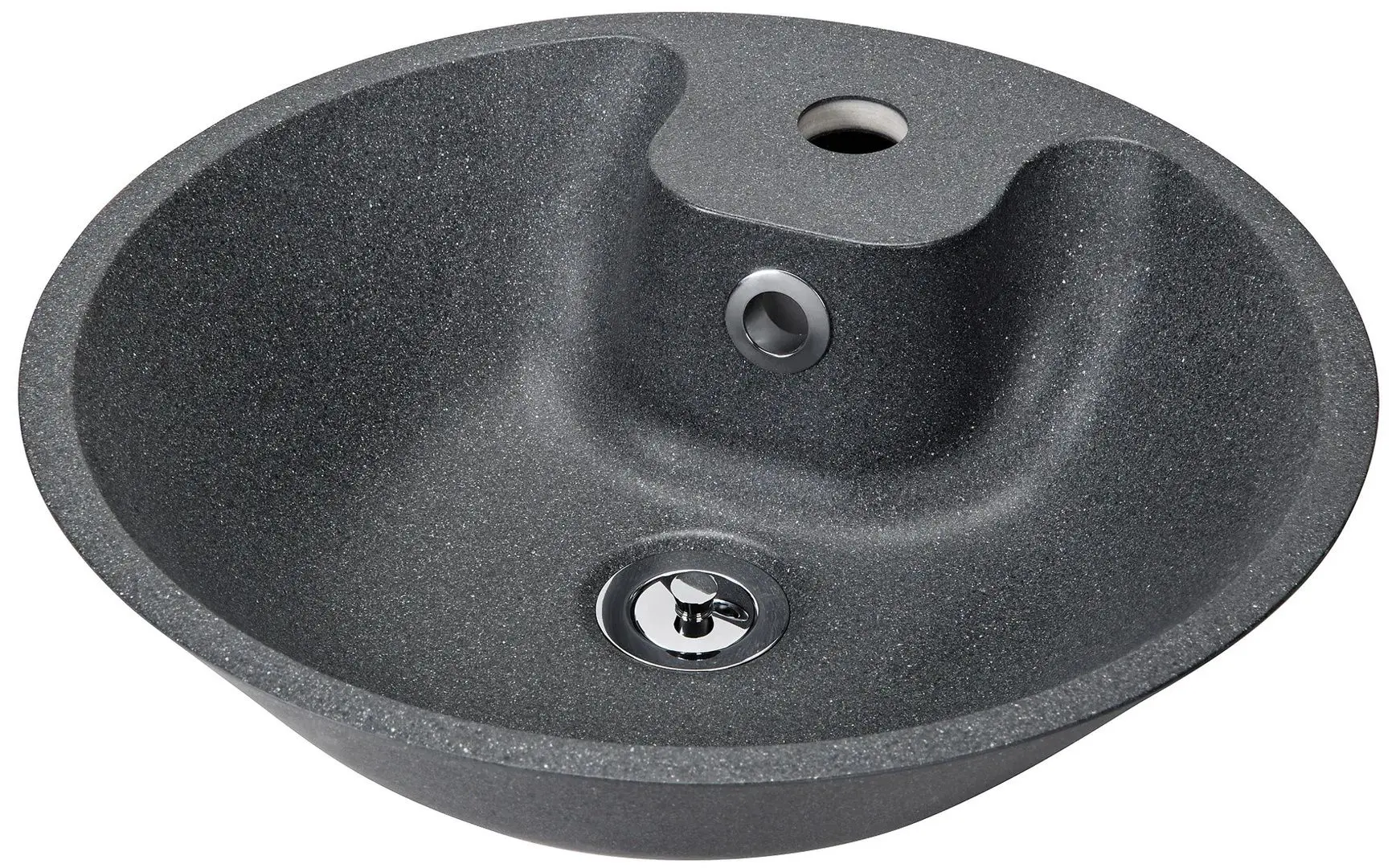 Умывальник Ikea Bodviken 41cm (Dark Grey/Stone)