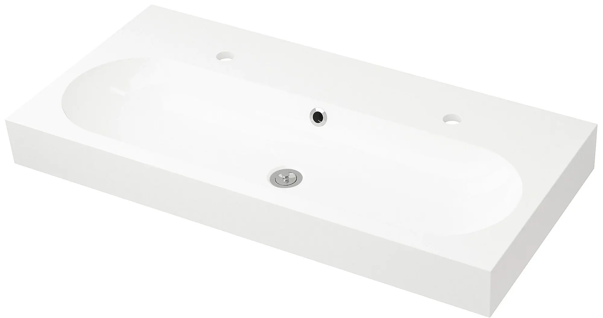 Умывальник Ikea Braviken 100x48x10 (White)