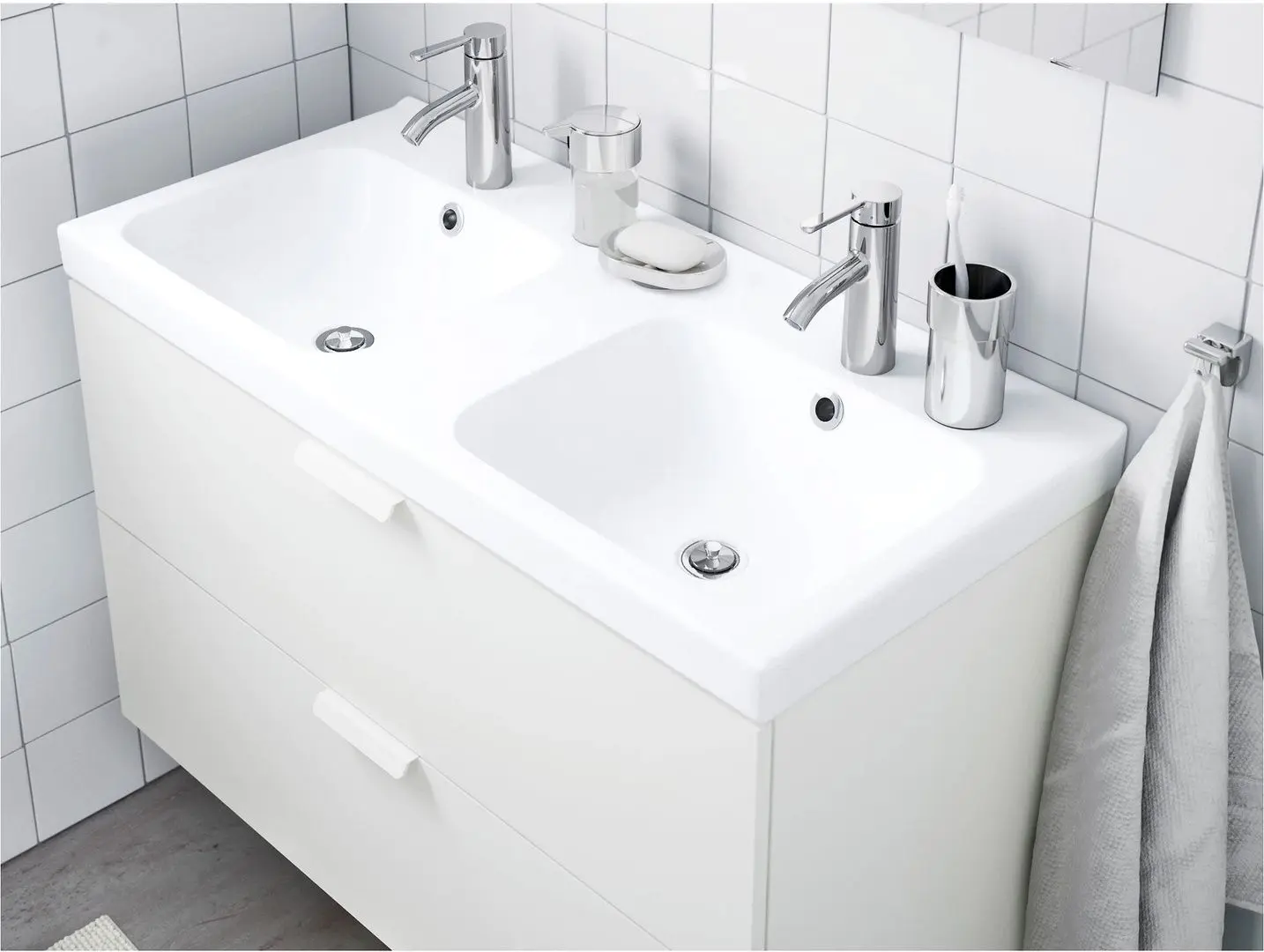 Умывальник Ikea Odensvik 103x49x6 (White) - 2