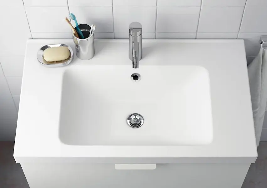 Lavoar Ikea Odensvik 83x49x6 (White) - 2