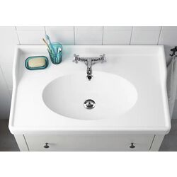 Умывальник Ikea Rattviken 82x49x6 (Белый) Thumb