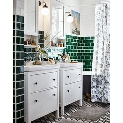 Умывальник Ikea Rattviken 82x49x6 (Белый) Thumb