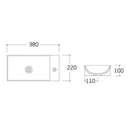 Lavoar Imprese i11008 (White) Thumb