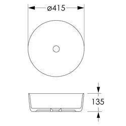 Умывальник Imprese i11202 (White) Thumb