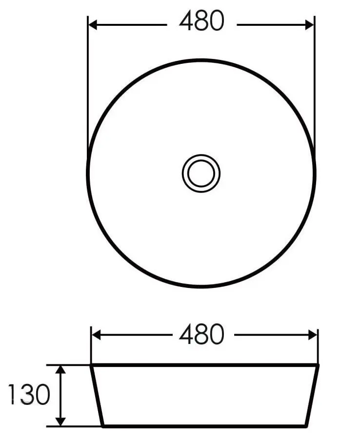 Умывальник Imprese i11206 (White) - 3
