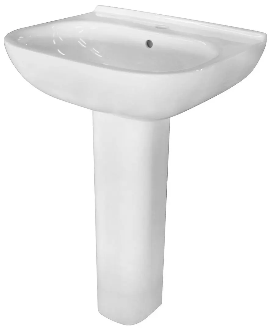 Умывальник с пьедесталом Imprese Laska i1108 (White) - 2