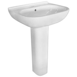 Умывальник с пьедесталом Imprese Laska i1108 (White)