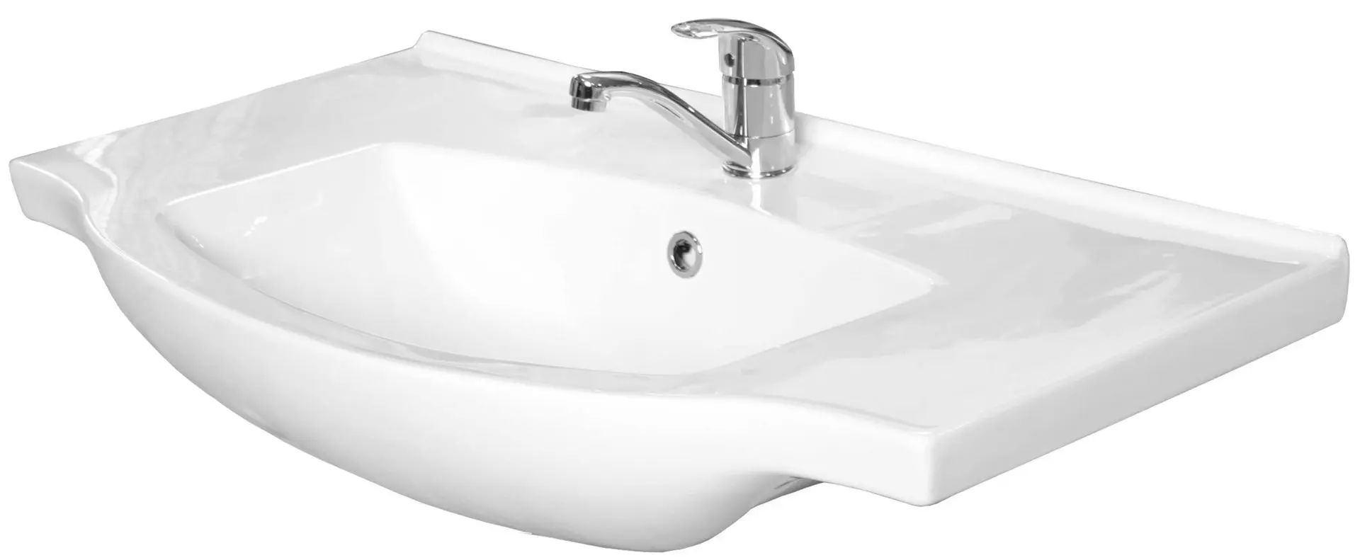 Умывальник Керамин Арктик 85 (Белый) - 3