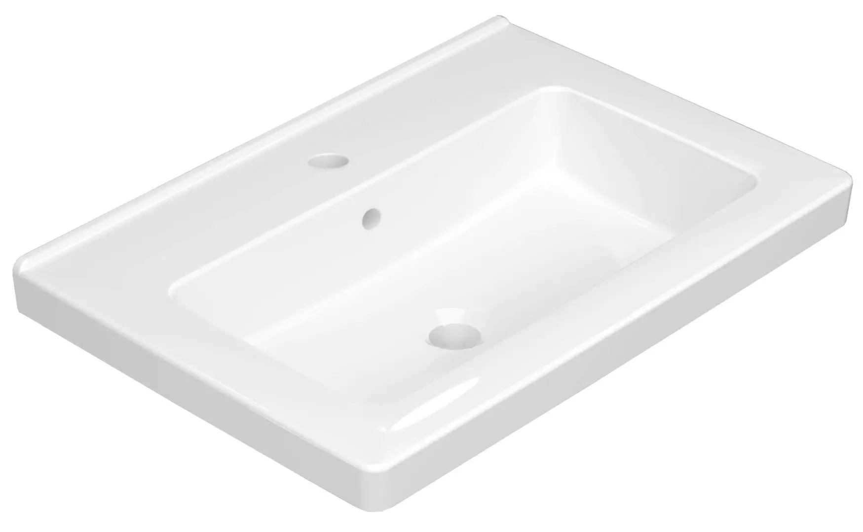 Умывальник Керамин Артвин 60 (Белый) - 2