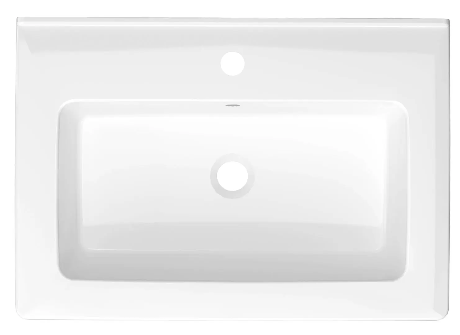 Умывальник Керамин Артвин 60 (Белый) - 3