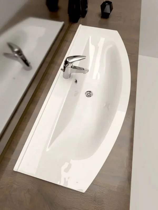 Умывальник Керамин Бари 120 (Белый) - 3