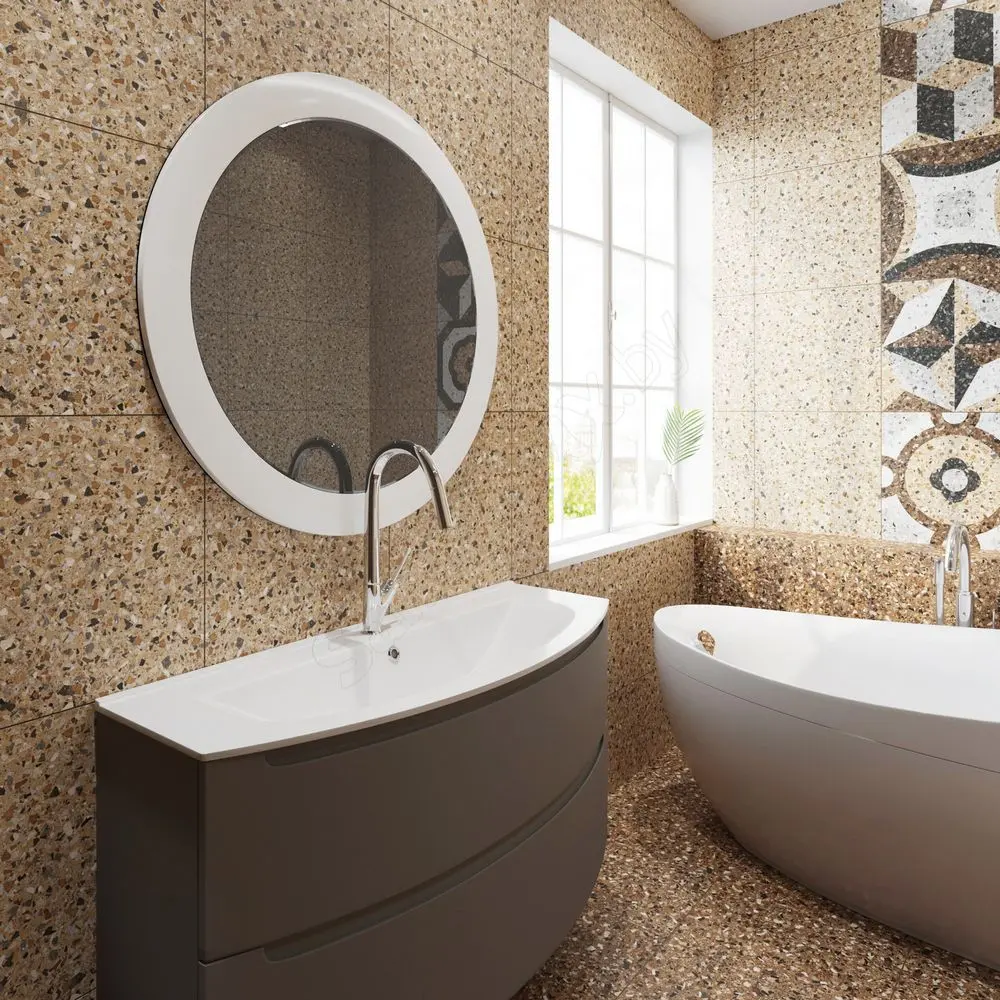 Умывальник Керамин Бари 120 (Белый) - 3