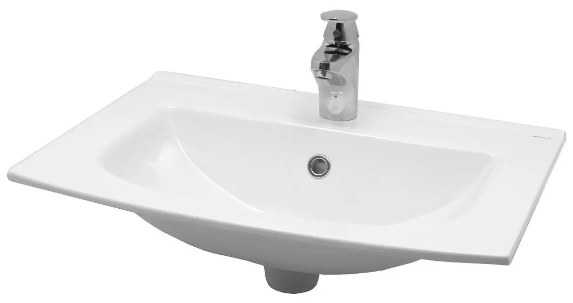 Умывальник Керамин Бари 50 (Белый) - 2