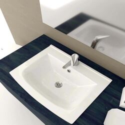 Умывальник Керамин Бари 50 (Белый) Thumb