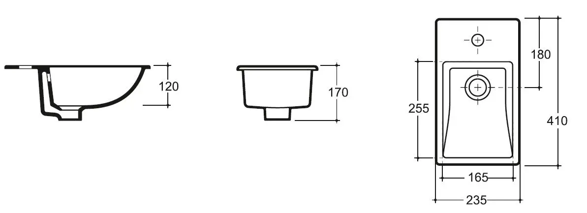 Lavoar Керамин Бергамо Нова 40 (White) - 3