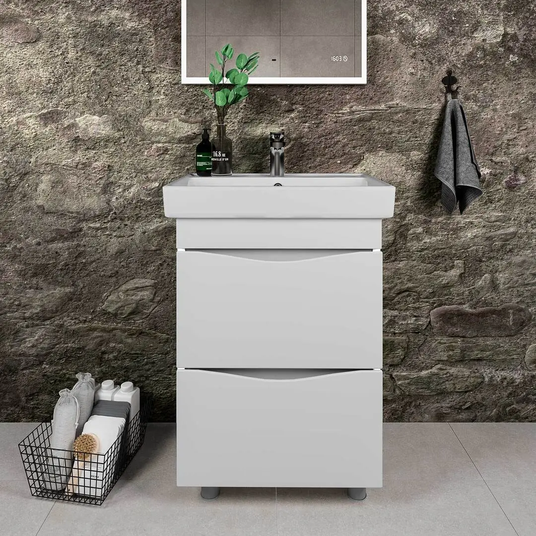 Lavoar Керамин Бергамо Нова 60 (White) - 6