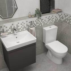 Умывальник Керамин Бергамо Нова 70 (Белый) Thumb