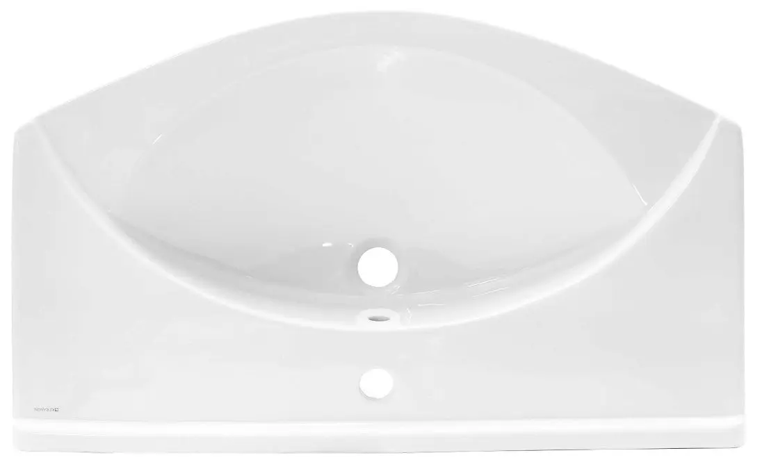 Умывальник Керамин Чезаро 80 (Белый) - 3