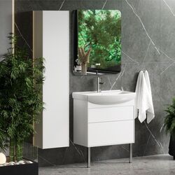 Умывальник Керамин Клермонт 60 (Белый) Thumb