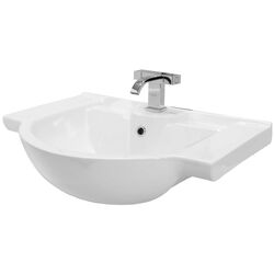 Умывальник Керамин Квадро 70 (Белый) Thumb