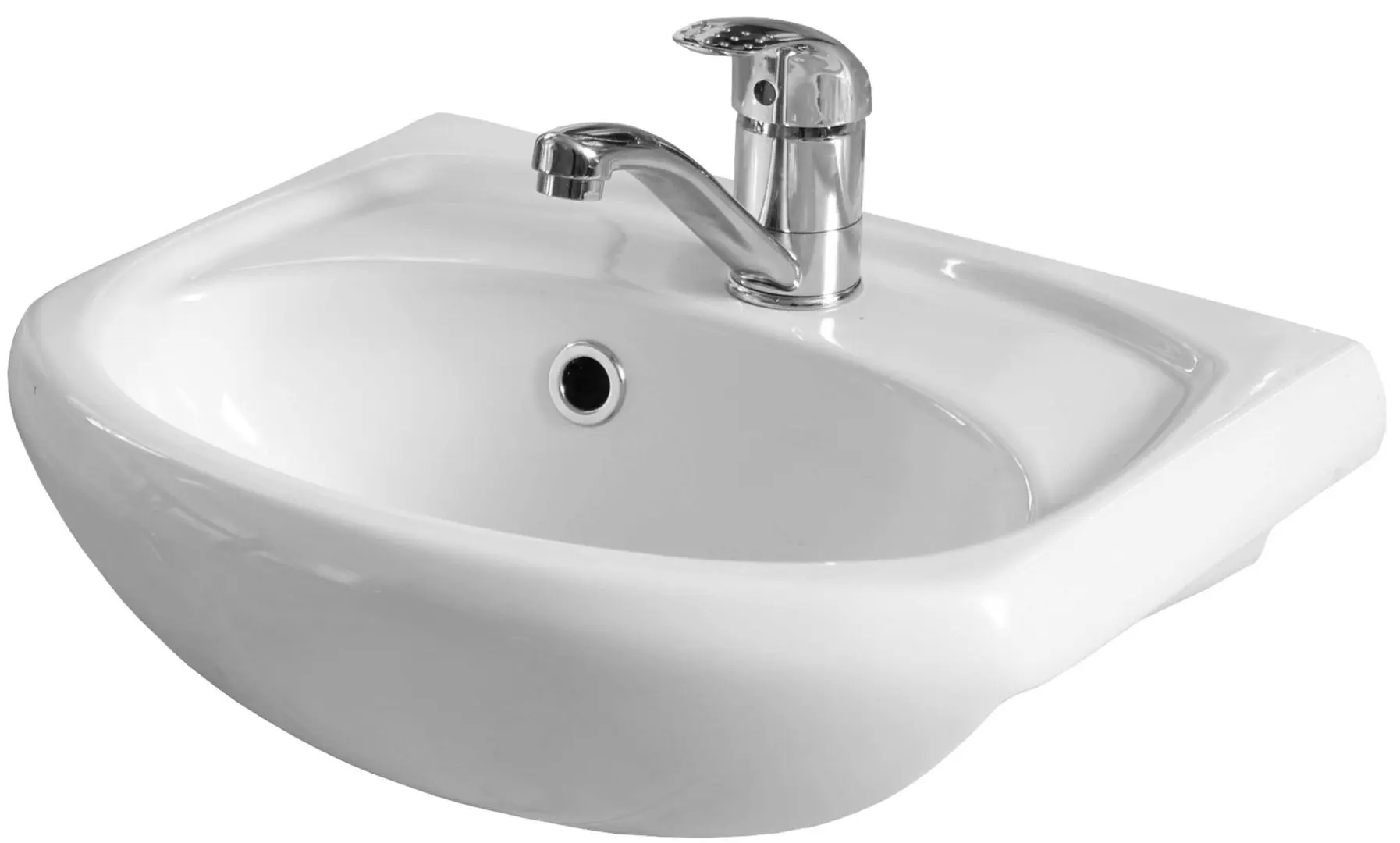 Умывальник Керамин Лидер-N 45 (Белый) - 2