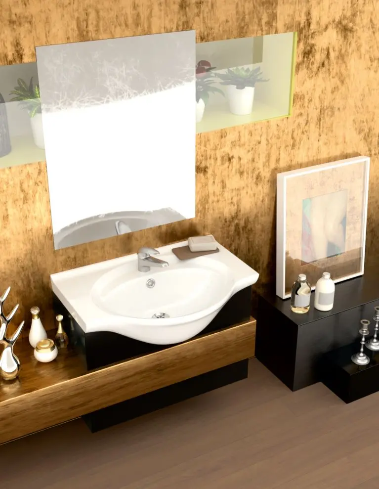 Умывальник Керамин Норд 65 (Белый) - 4