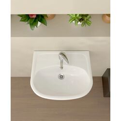 Умывальник Керамин Рива 50 (Белый) Thumb