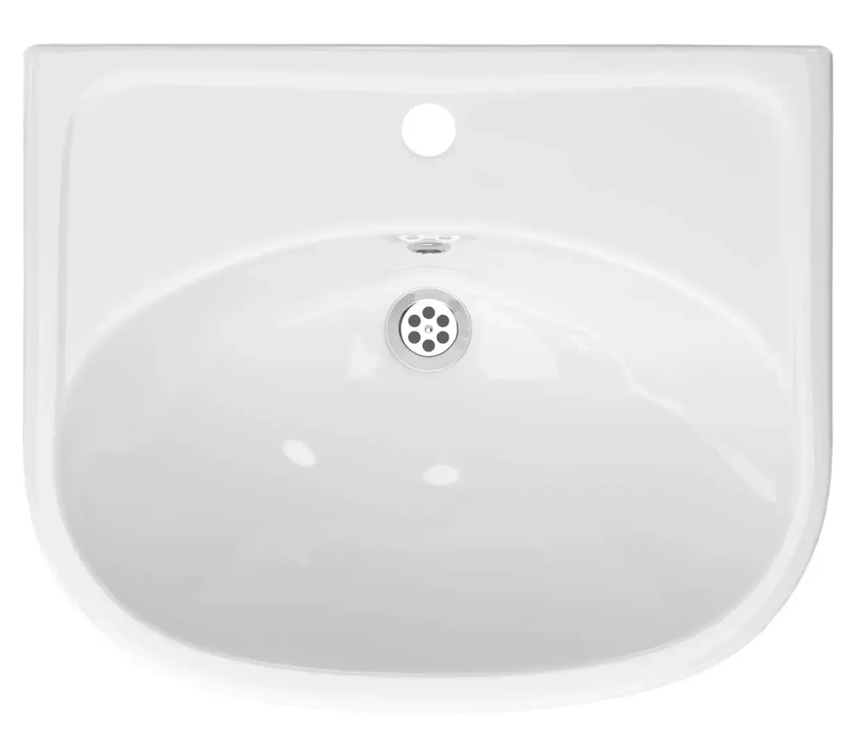 Умывальник Керамин Рива 55 (Белый) - 2