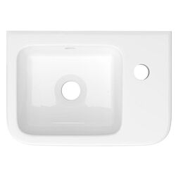 Умывальник Керамин Сквэа 36 (Белый) Thumb