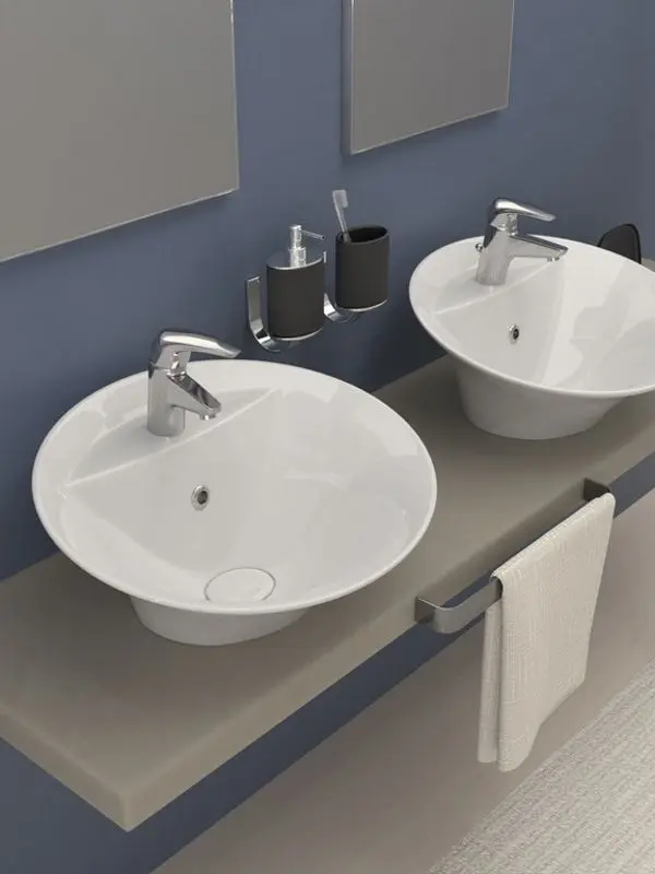 Умывальник Керамин Трино 55 (Белый) - 3