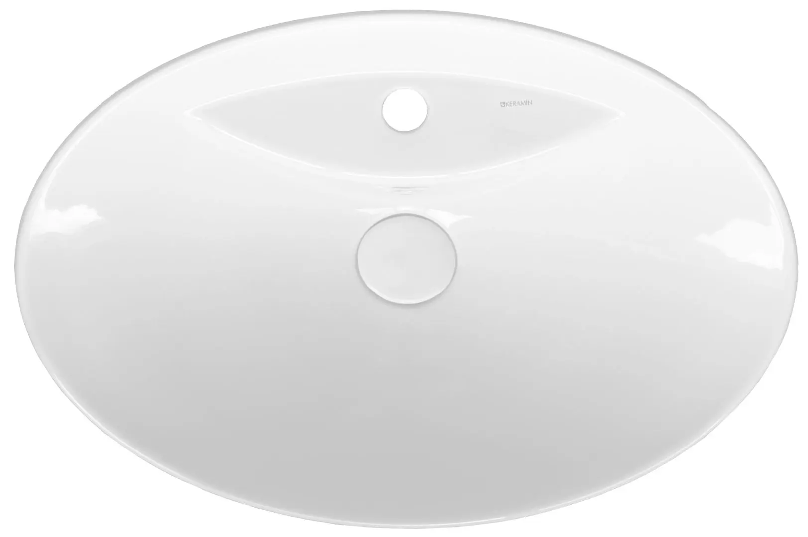 Умывальник Керамин Трино 65 (Белый) - 2