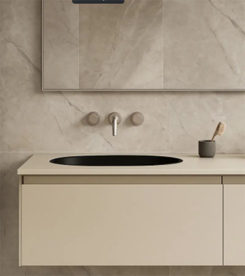 Умывальник Laufen Savoy 57.5х37.5 (Black Matt) - 2